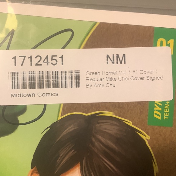 (C10) Green Hornet #1 Mike Choi Cover Signed with COA - Picture 8 of 8